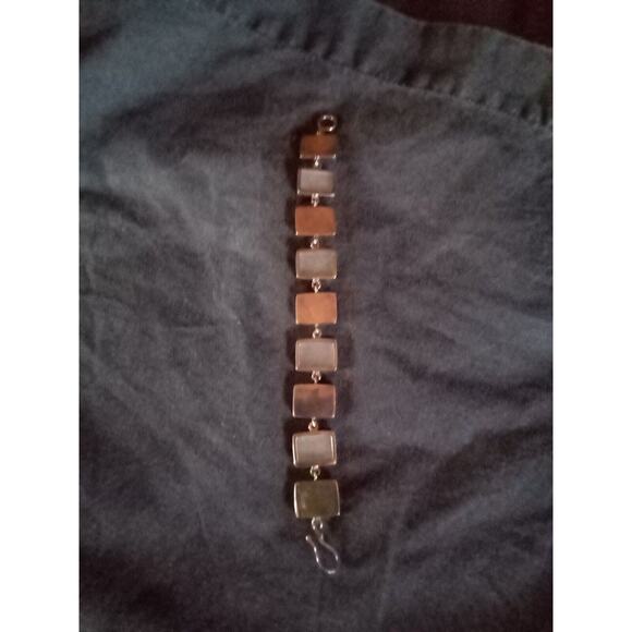 Jessica Lee 925 Sterling Silver Sea Glass Bracelet - Picture 4 of 9